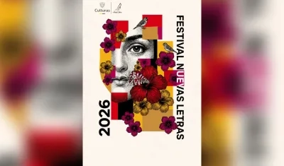 Flyer oficial del Festival Nuevas Letras 2026.
