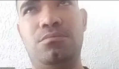 Edgar Armando Bulloso, alias ‘Pipe', durante el inicio del juicio oral este miércoles. 