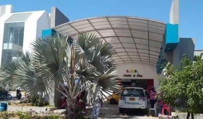 Camino Adelita de Char, donde fue baleado hoy Rolando Cantillo. 