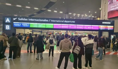Aeropuerto Internacional El Dorado.
