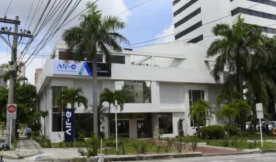 Fachada de Air-e.