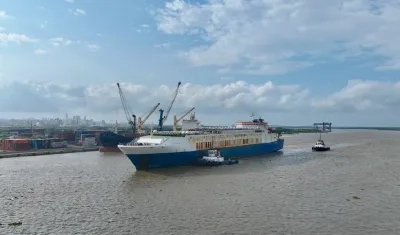 Imagen referencial del Puerto de Barranquilla.