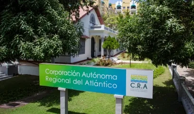 Fachada de la Corporación Autónoma Regional del Atlántico (CRA).