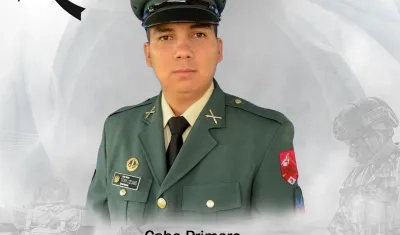 Cabo primero Yony Lizcano Andrade.