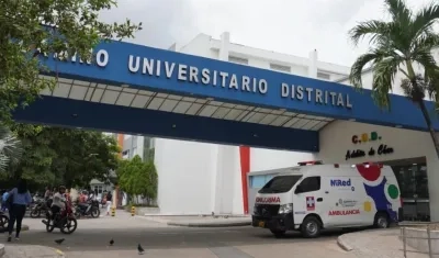 Zona de urgencias del Camino Adelita de Char. 
