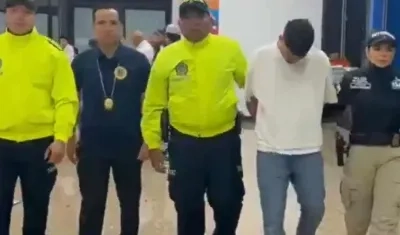 Capturado por el crimen del ciudadano estadounidense.