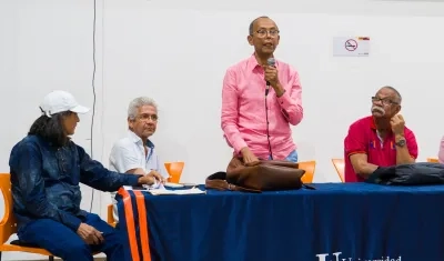 El rector encargado de la Universidad del Atlántico, Rafael Castillo Pacheco.