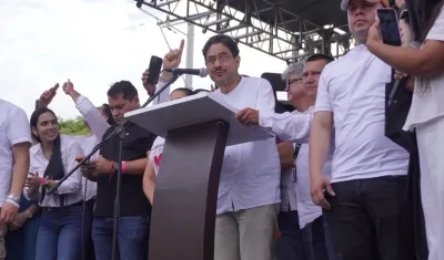 El senador Iván Cepeda.