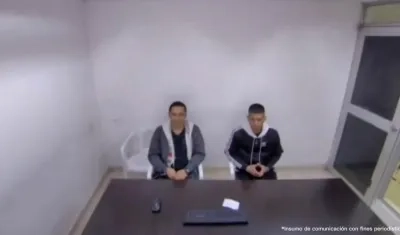 Jhorman David Mora Silva y Cristian Camilo González Ardila.