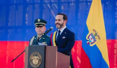 El Presidente de la República, Abelardo De La Espriella.