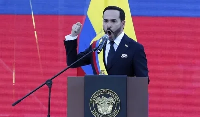El Presidente de la República, Abelardo De La Espriella.