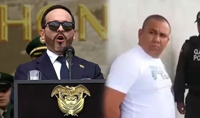 De La Espriella y 'El negro Ober'.
