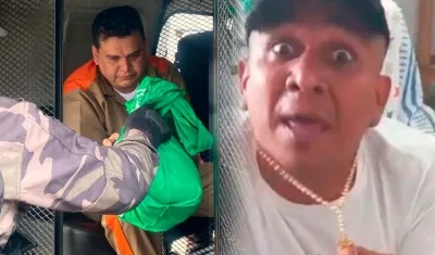 Digno José Palomino y Ober Ricardo Martínez Gutiérrez, alias ‘El negro Ober’.