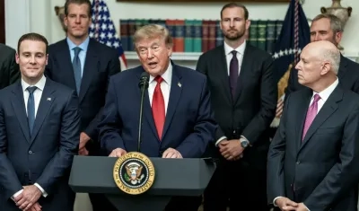 Donald Trump, presidente de Estados Unidos.