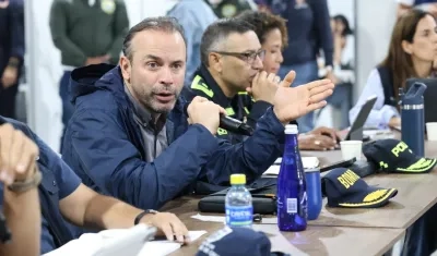 El alcalde de Cali, Alejandro Eder.