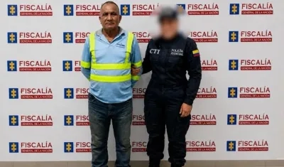 Ederlides Alfonso Gutiérrez Manga, condenado. 