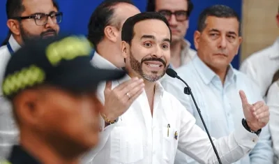 El Presidente electo Abelardo De La Espriella.