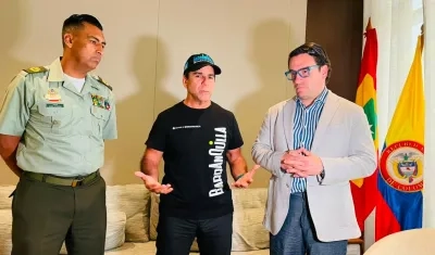 El director, el Alcalde y el MinJusticia