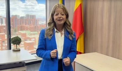 Elsa Noguera, ministra de Transporte.