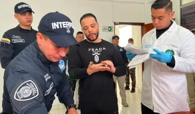 Erick Randhiel Mosquea Polanco, presunto cabecilla de la organización criminal conocida como Red Falcón.