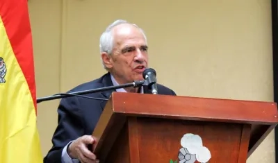 El expresidente Ernesto Samper.