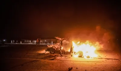 Imagen de uno de los últimos ataques de Israel.