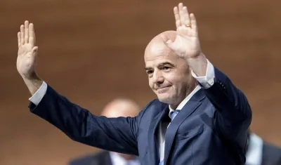 Gianni Infantino, presidente de la FIFA.