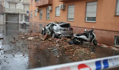 Daños causados por el terremoto registrado este sábado en la provincia de Granada.