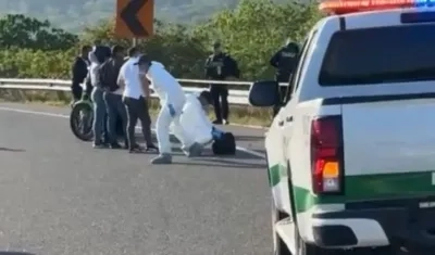 Troncal del Caribe donde fue encontrado el cuerpo. 