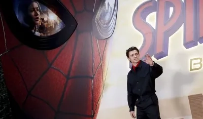 El actor Tom Holland durante la presentación de la película ‘Spider-Man: Brand New Day'.