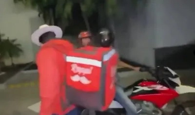 Momento del ataque a bala.