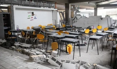 Institución educativa Carrasquilla industrial, en Quibdó, Chocó.