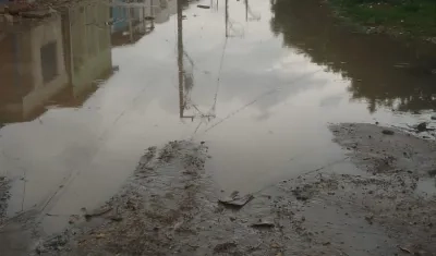 Inundaciones en el corregimiento La Playa