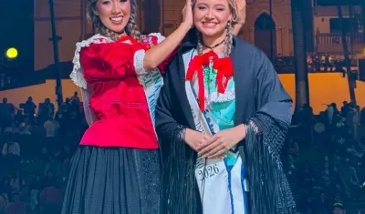 Isabela Fernández , reina nacional del torbellino