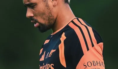 El delantero brasileño Gabriel Jesús.