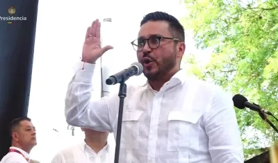 Jorge Laverde, Contralor General.