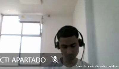 Uno de los judicializados. 