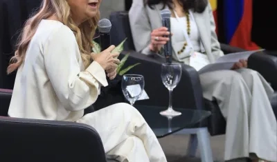 La ministra de Transporte, Elsa Noguera.