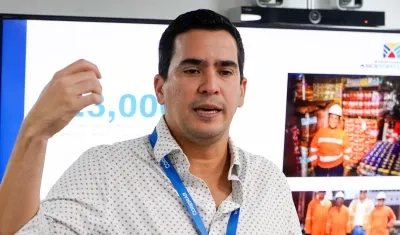Lucas Ariza, director Ejecutivo de Asoportuaria.