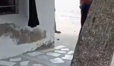 Lugar donde sucedió el crimen.