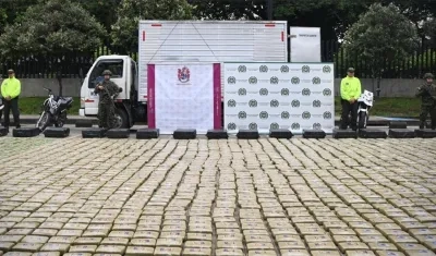 Marihuana incautada. 
