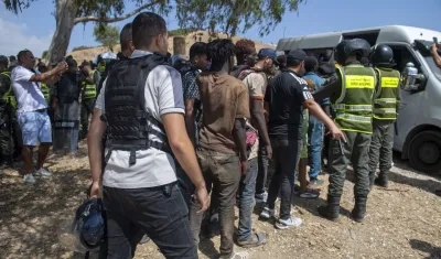 Los operativos de seguridad de Marruecos.
