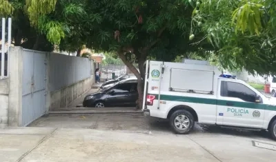 La Sijin de la Policía en Medicina Legal. 