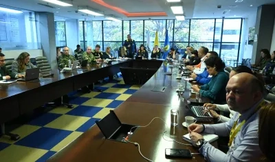 Mesa de trabajo de la UNGRD