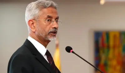 El canciller indio, S. Jaishankar.