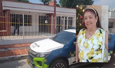 Yomaira De Jesús Medina Pérez / vivienda donde fue encontrada. 