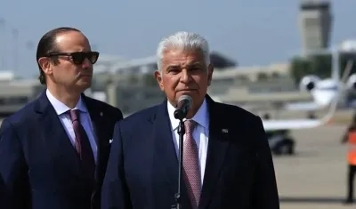 El presidente de Panamá, José Raúl Mulino.