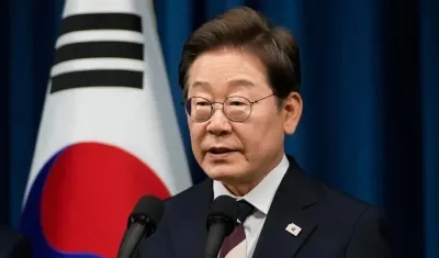 El presidente de Corea del Sur, Lee Jae Myung.