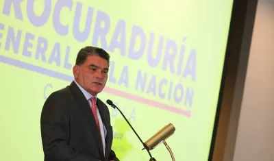 El Procurador General de la Nación, Gregorio Eljach.