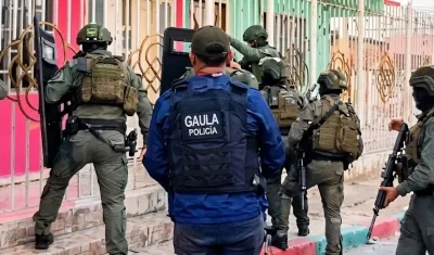 Operativo de rescate. 